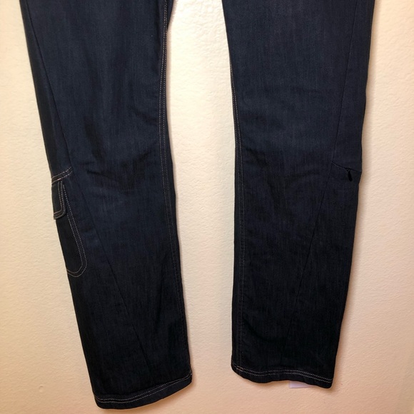 Athleta Dry Dipper Schoeller Bootcut Indigo Jeans size 4 - Picture 5 of 14